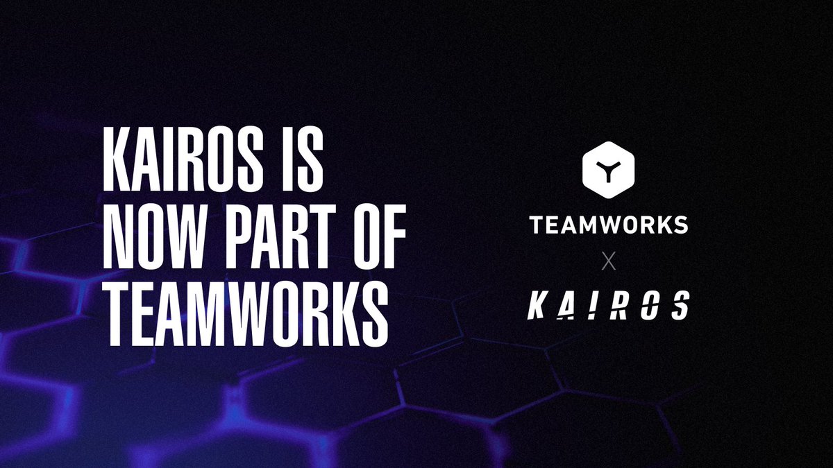 In our commitment to the best-in-class tools for our partners, we are excited to announce the acquisition of @KairosSportsHQ. Together, we will create an enhanced experience by incorporating the best of Kairos into Hub and continue to integrate the full suite of Teamworks tools.