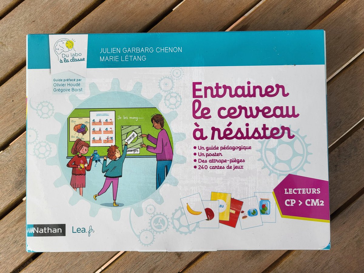 Dans le cadre du projet "Mon asso booste mon cerveau", des classes de la maternelle au CM1  expérimentent comme outil complémentaire le coffret des éditions Nathan "Entrainer le cerveau à résister"🧠  Raisonnement, automatisme, inhibition 😉 <a href="/lapsyde/">LaPsyDÉ</a> <a href="/AcGuadeloupe/">Académie de la Guadeloupe</a> <a href="/monassobooste/">Mon association USEP booste mon cerveau</a>