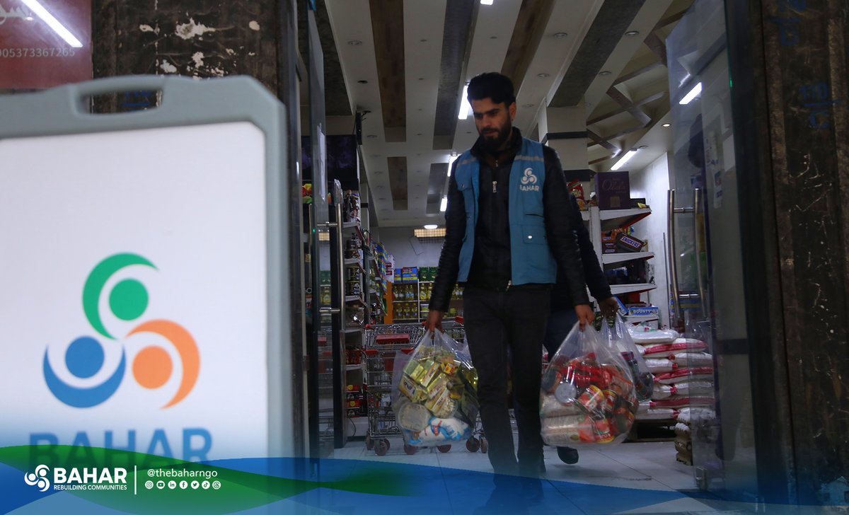 thebaharngo's tweet image. Bahar Organization extends its support to vulnerable families facing food insecurity in Northwest Syria. 500 food vouchers were distributed in Tall Tawil, Kokab, and Joueik.

#FoodSecurity #HumanitarianAid #SupportSyria #BharrOrganization