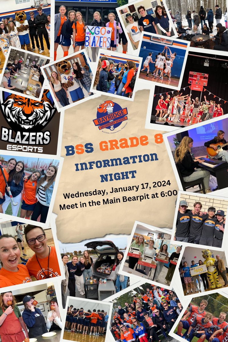 TONIGHT IS THE NIGHT! The <a href="/BayridgeSS_LDSB/">Bayridge SS</a> Grade 8 Open House begins at 6pm!!!! <a href="/LancasterPSLDSB/">LancasterPSLDSB</a> <a href="/CatWoodsES_LDSB/">Cataraqui Woods ES</a> <a href="/BayridgePS_LDSB/">Bayridge PS</a> <a href="/TruedellPS_LDSB/">Truedell PS</a> <a href="/RGSinclairPS/">R.G. Sinclair P.S.</a> we CAN’T WAIT to see you, Future Blazers!!! #wearefamily