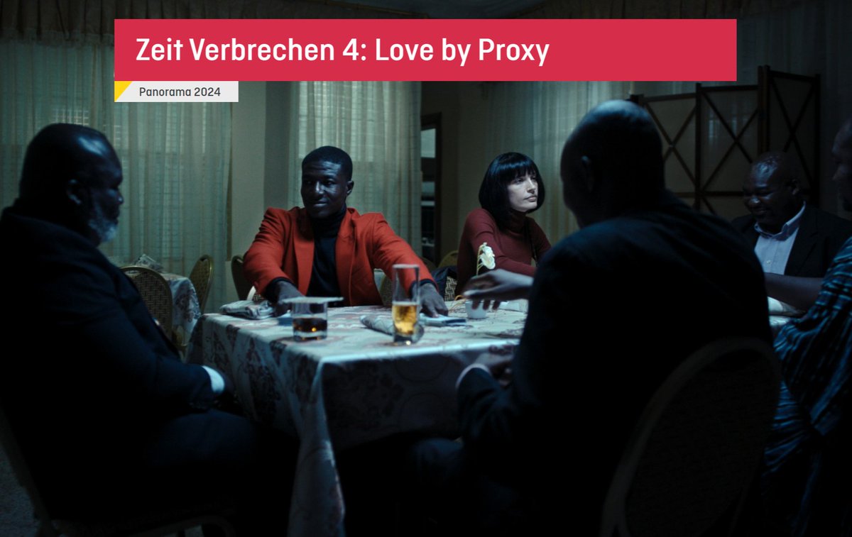 #Berlinale (CONT): Also in the Panorama section...

- The world premiere of ZEIT VERBRECHEN 4: LOVE BY PROXY by Faraz Shariat | with Maja Simonsen, Fiifi Jefferson Pratt, Jan Henrik Stahlberg, Sandra Hüller, Briggitte Akosua Appiah

Germany

When Earlie Thomas travels to Ghana to