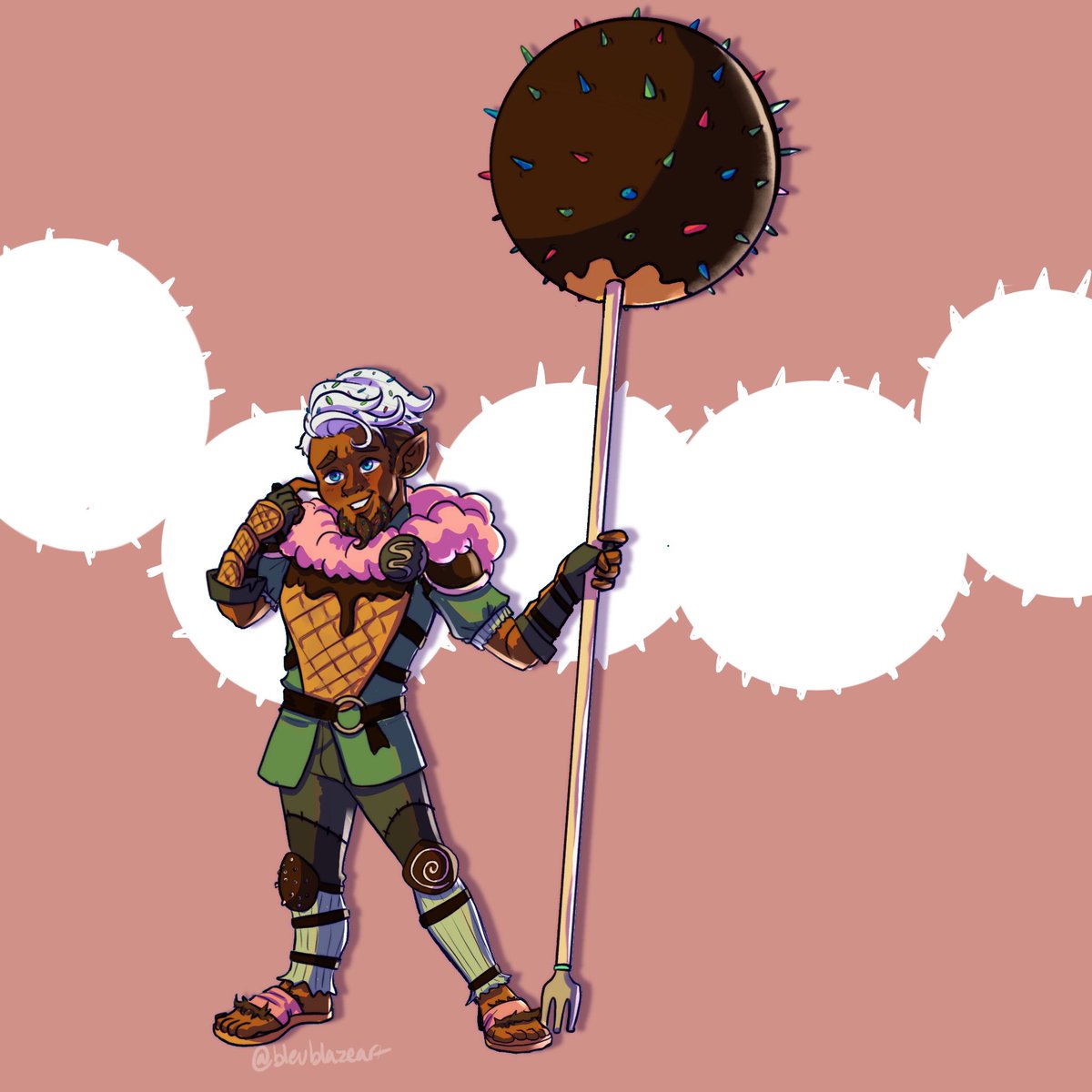 creativebleu's tweet photo. @Jess_Rho Hi I’m Bleu, I’m really loving all the art on this thread. My favorite thing to draw are characters ☺️ https://t.co/S79Dt01DEV
