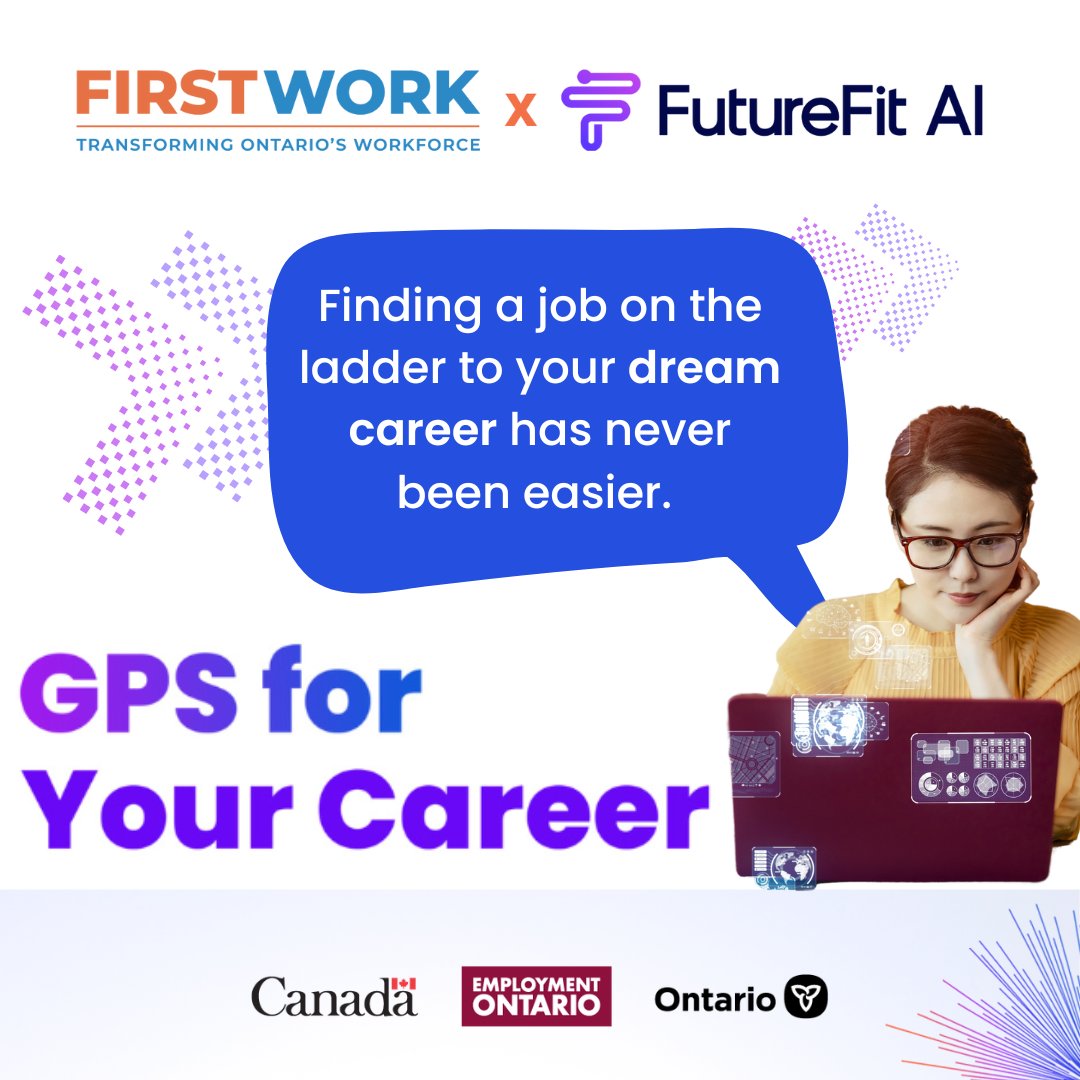 Our partnership with @FutureFitAI is an example of how the force of #AI can be leveraged to make informed career decisions. #GPSForYourCareer generates a skill-building roadmap to maximize opportunities for work.