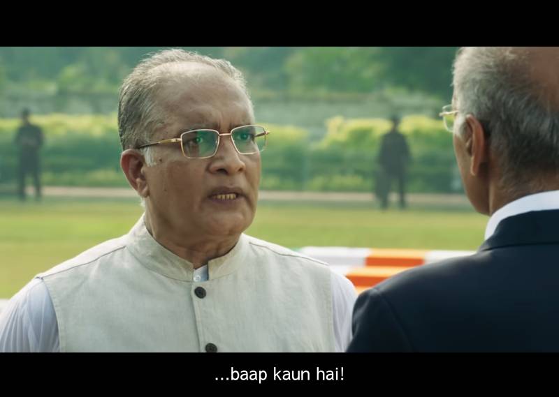 #FighterTrailer has some really OTP dialogues JLT.
Like this one: '...BAAP kaun hai!'
Our #BharatMaa would also like to know that one! 
#HussainDalal #HrithikRoshan #Fighter