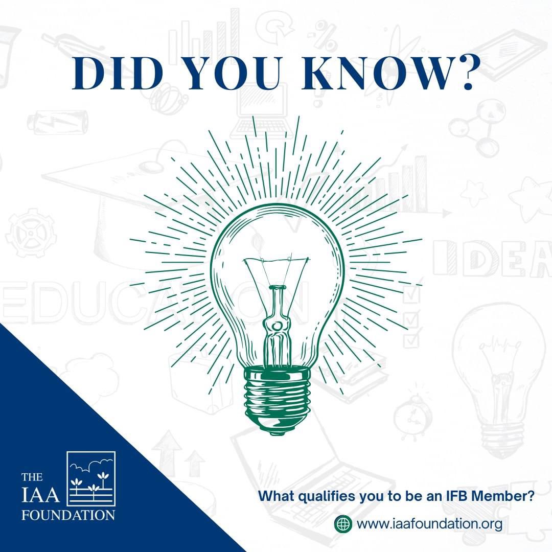 IAA Foundation tweet media