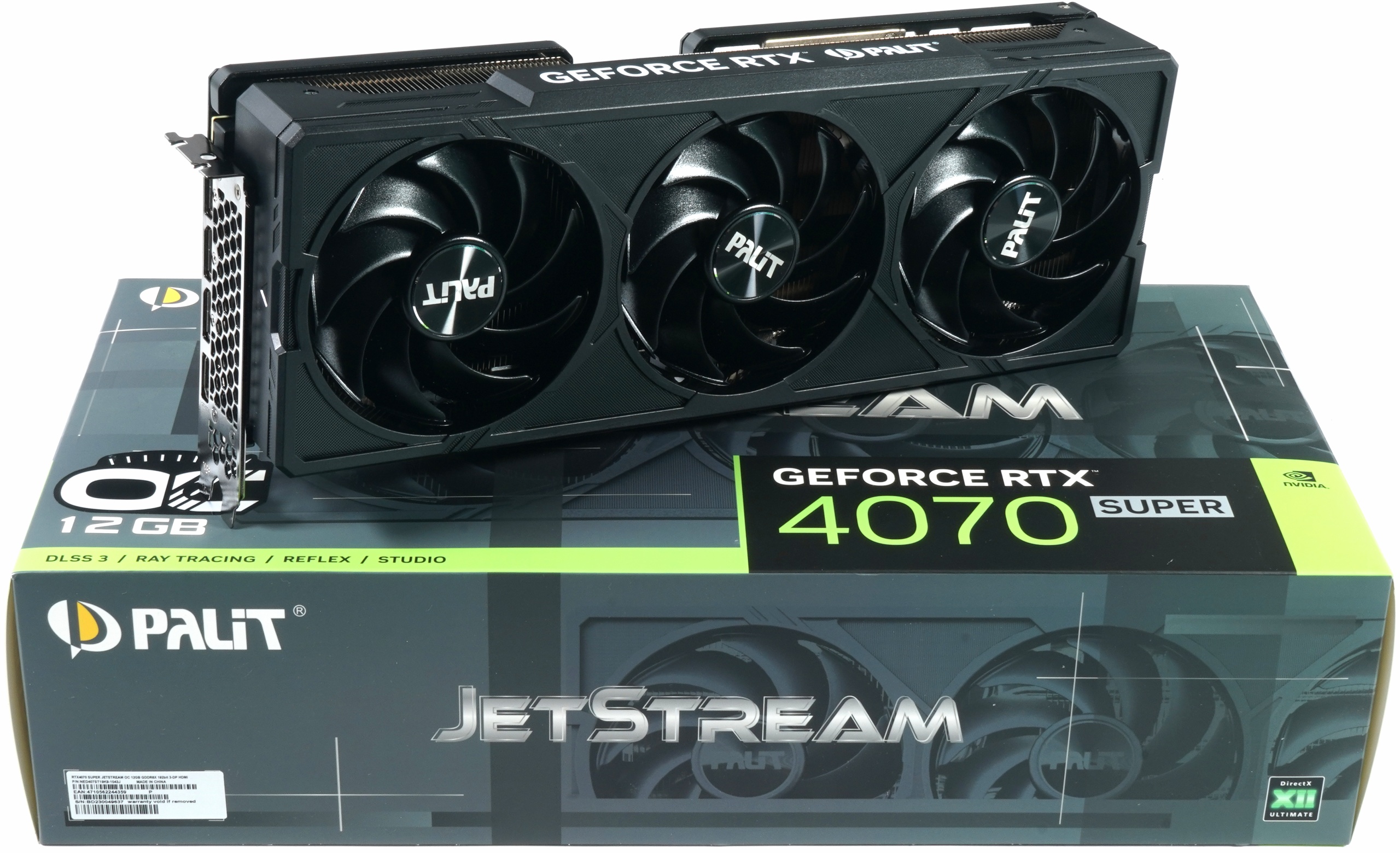 グラフィックボード・グラボ・ビデオカード Palit RTX 4070Ti JetStream 12G Palit Products - GeForce RTX™ 4070 Ti JetStream ::