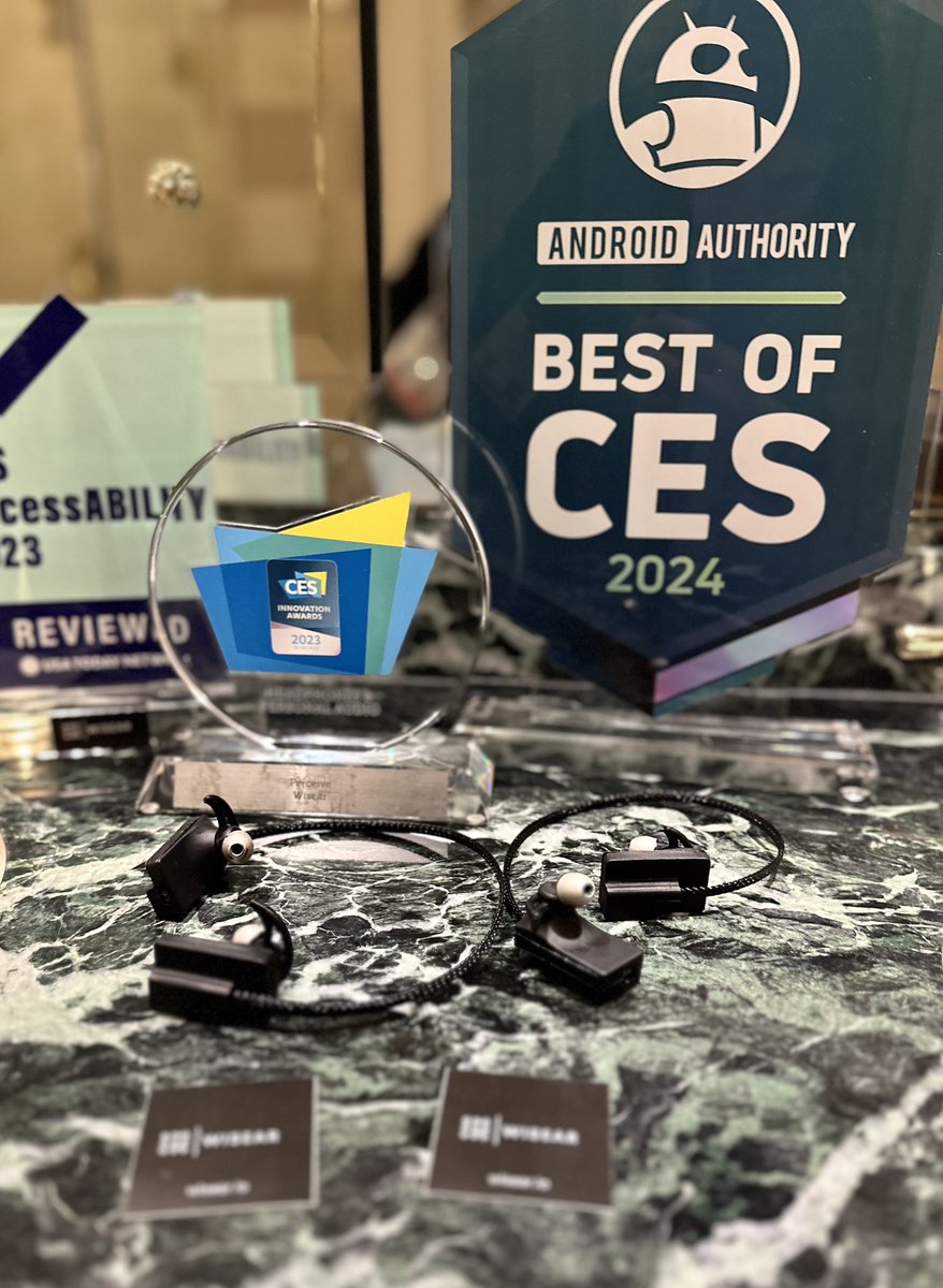 - Seamless integration with leading AR devices from @xreal and @DigiLensInc 😎

This award completes our collection of prizes received at #CES 2023, demonstrating the growing recognition of Wisear within the industry.