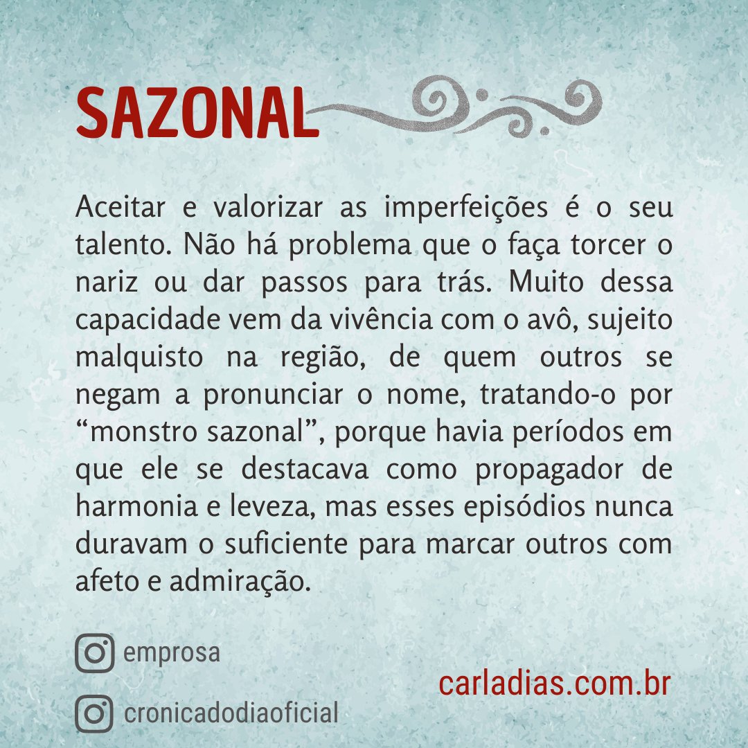 talhe's tweet photo. 📚

Hoje tem texto meu lá no Crônica do Dia.

Para ler:
https://t.co/q0aKPSkUT8

#carladias #cronicadodia #prosa #conto https://t.co/DtEcWeuPrF