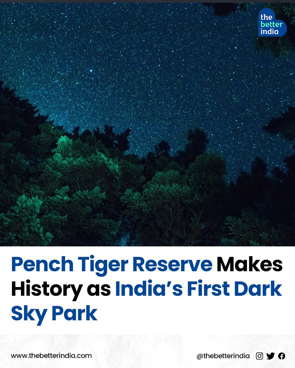 In a groundbreaking achievement, Maharashtra’s Pench Tiger Reserve (PTR) has been named India’s first Dark Sky Park (DSP), securing its place as the fifth in Asia.

#darkskypark #lightpollution #maharashtratourism

[Dark Sky Reserve, Maharashtra, Tiger Reserve, Astronomy]