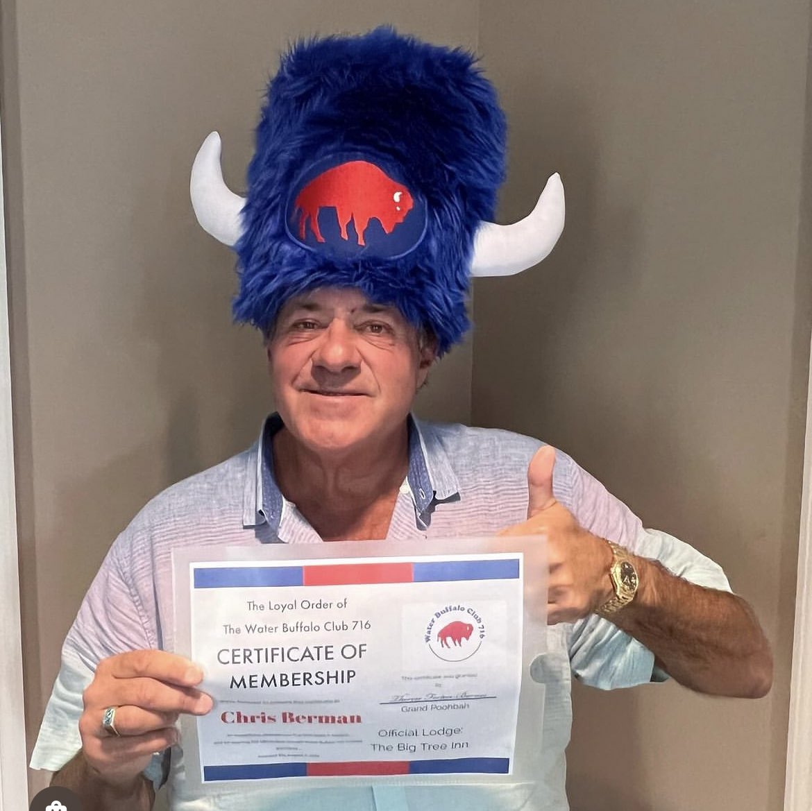 CTWpod's tweet photo. 🚨Water Buffalo Hat Contest!🚨

To Celebrate the Bills’ Playoff Win, we are Teaming up with Water Buffalo Club 716 to give away this Hat to a member of #BillsMafia  !

To enter:
1. RT &amp; Like this Tweet
2. Follow @WBC716 
3. Follow Us
4. Reply “Go Bills!”

1 Winner drawn 1/22! https://t.co/6Cz9LrICoF