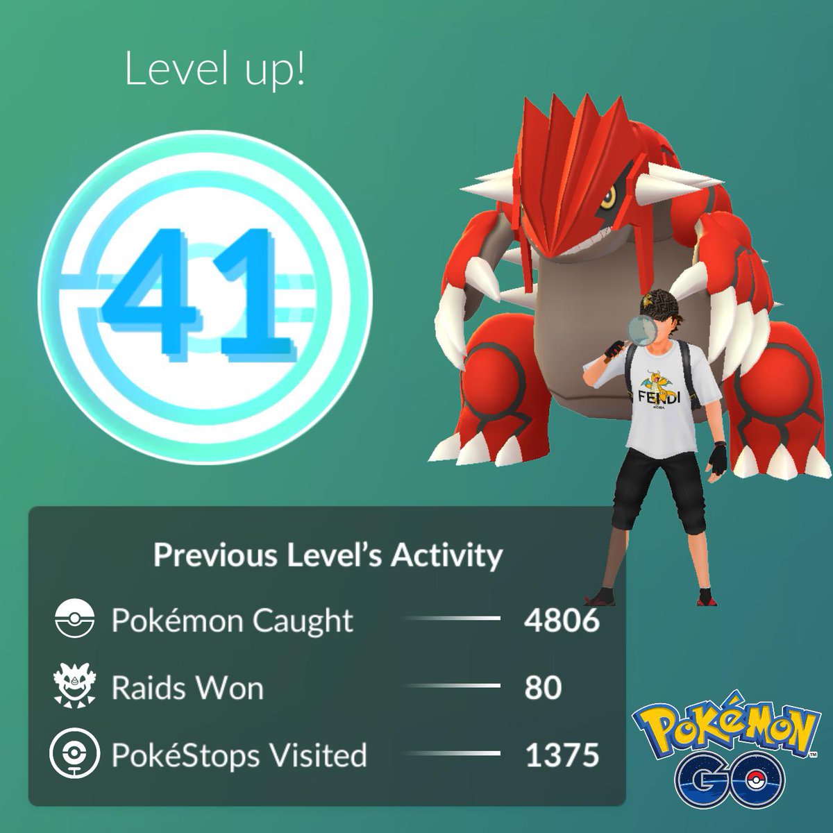 Level 41!

#pokemongo #pokemongoapp