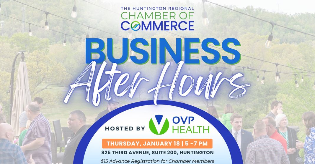 Best way to treat cabin fever? ❄️ Join us tomorrow night from 5-7 for our first Business After Hours of the year with OVP Health! Networking, food, drinks, and door prizes! Register here: lp.constantcontactpages.com/ev/reg/vwteb4w