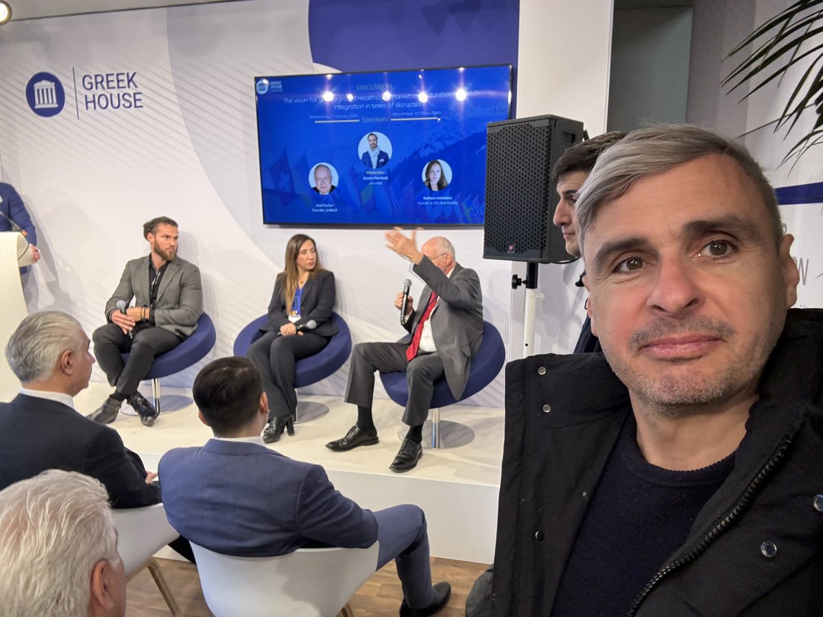 newzealandlaw's tweet photo. @Davos A vision for integrated healthcare in times of disruption #GreekHouse @publicgoodphrma @CrowdFundedCure ๐๐๐ https://t.co/4T9YfmsUN3