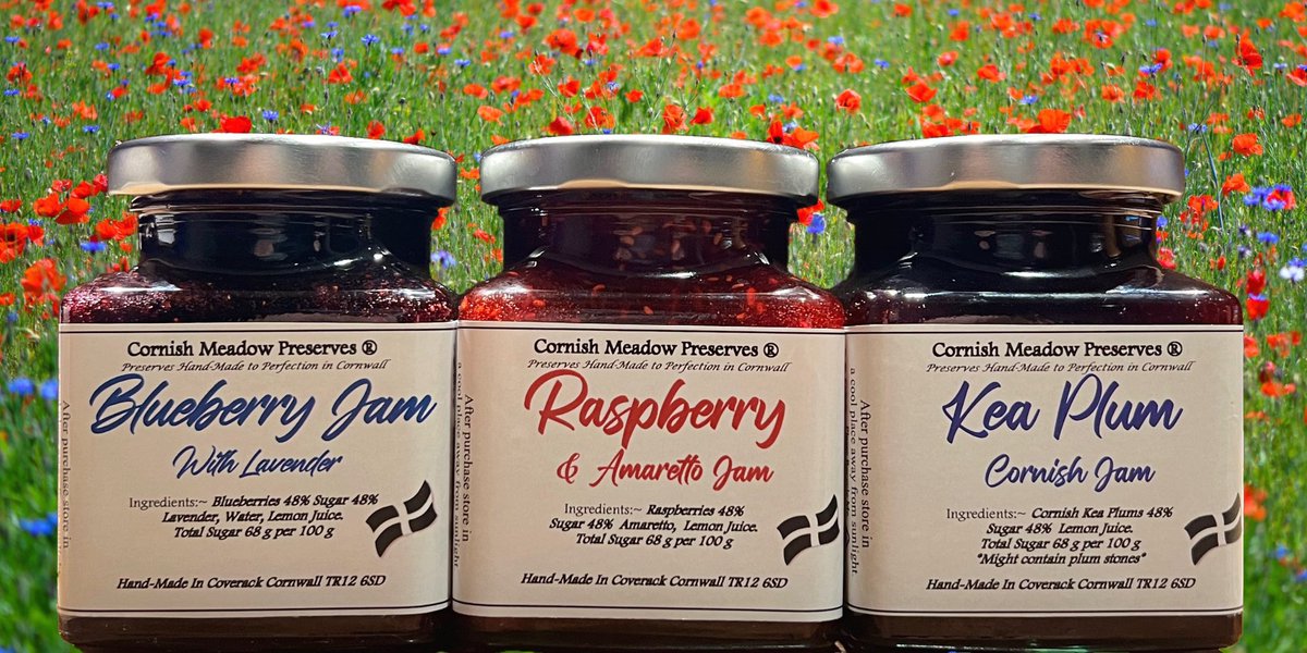 cornishmeadow.com/preserves-onli… #keaplum #raspberry #blueberry #onlineshop #CORNWALL #handmade #jams #tasteofcornwall #kernow #buynow