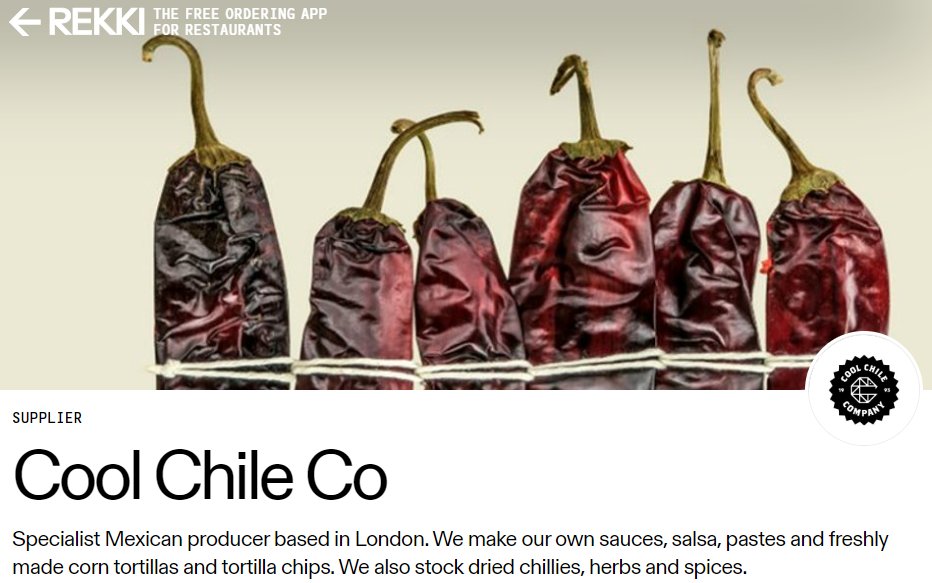 The free ordering app for restaurants - Compra Ahora 
rekki.com/gb/food-wholes…