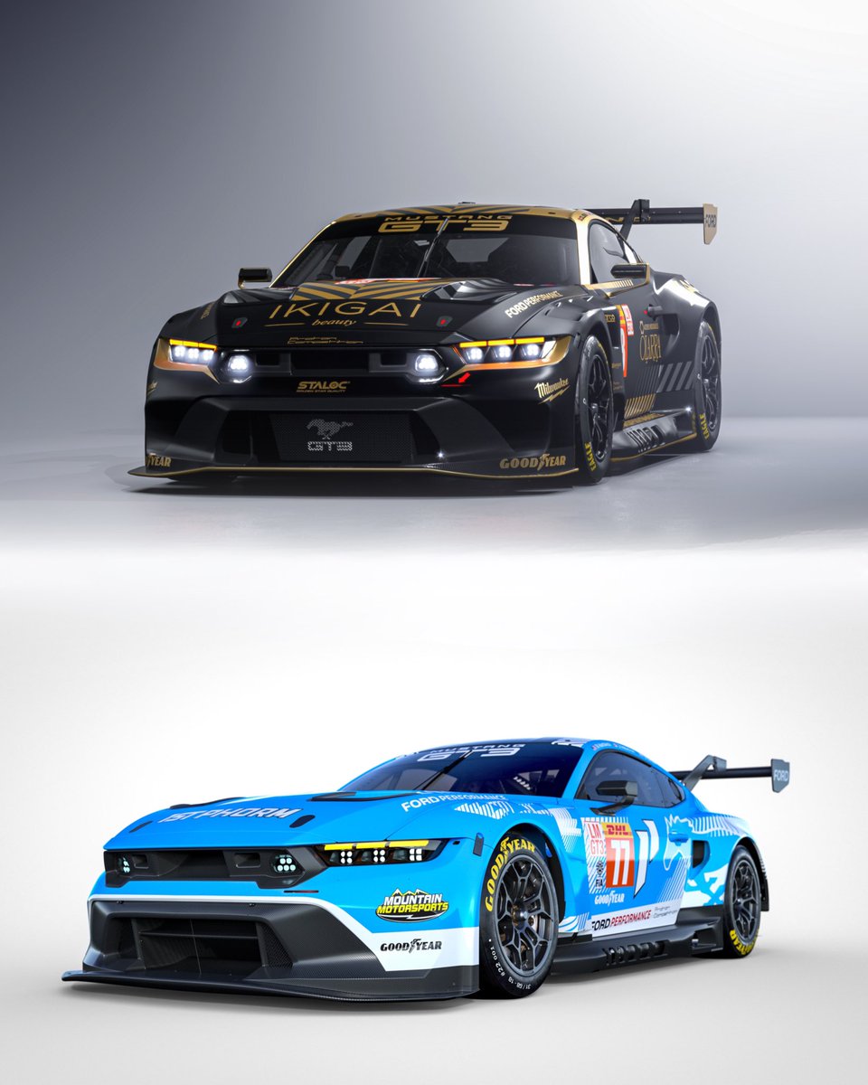 Making our way to the 2024 #FIAWEC season with a visual treat and a powerful presence on track with our cars #MustangGT3! Meet the crew that will burn rubber on track on board these incredible cars: #77 #RyanHardwick🇺🇸 @ZRobichon 🇨🇦 @BenBarkerMsport 🇬🇧 #88 #GiorgioRoda🇮🇹…