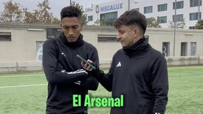 VipArsenal's tweet photo. Raphinha: 

"Club outside Spain that I like? 

Arsenal." https://t.co/z2qY07QgPE