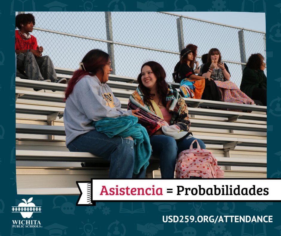 EastHighAces's tweet image. 🏆 Todos los días en la escuela es un paso más cerca para estar preparados para el futuro! ¡Celebremos el poder de estar ahí! 🎉 ➡️ Si tiene preguntas sobre las asistencias de su estudiante, comuníquese con nosotros! ☎️  #WPSFutureReady