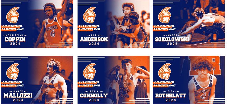 LiverpoolWrest1's tweet photo. Big home dual tonight! Come support our mat warriors as we celebrate both Senior night and Teacher appreciation night! 
Varsity dual vs WG to start 6:30p
#RollPool #HuntingSZN https://t.co/VR4i6B7M7n