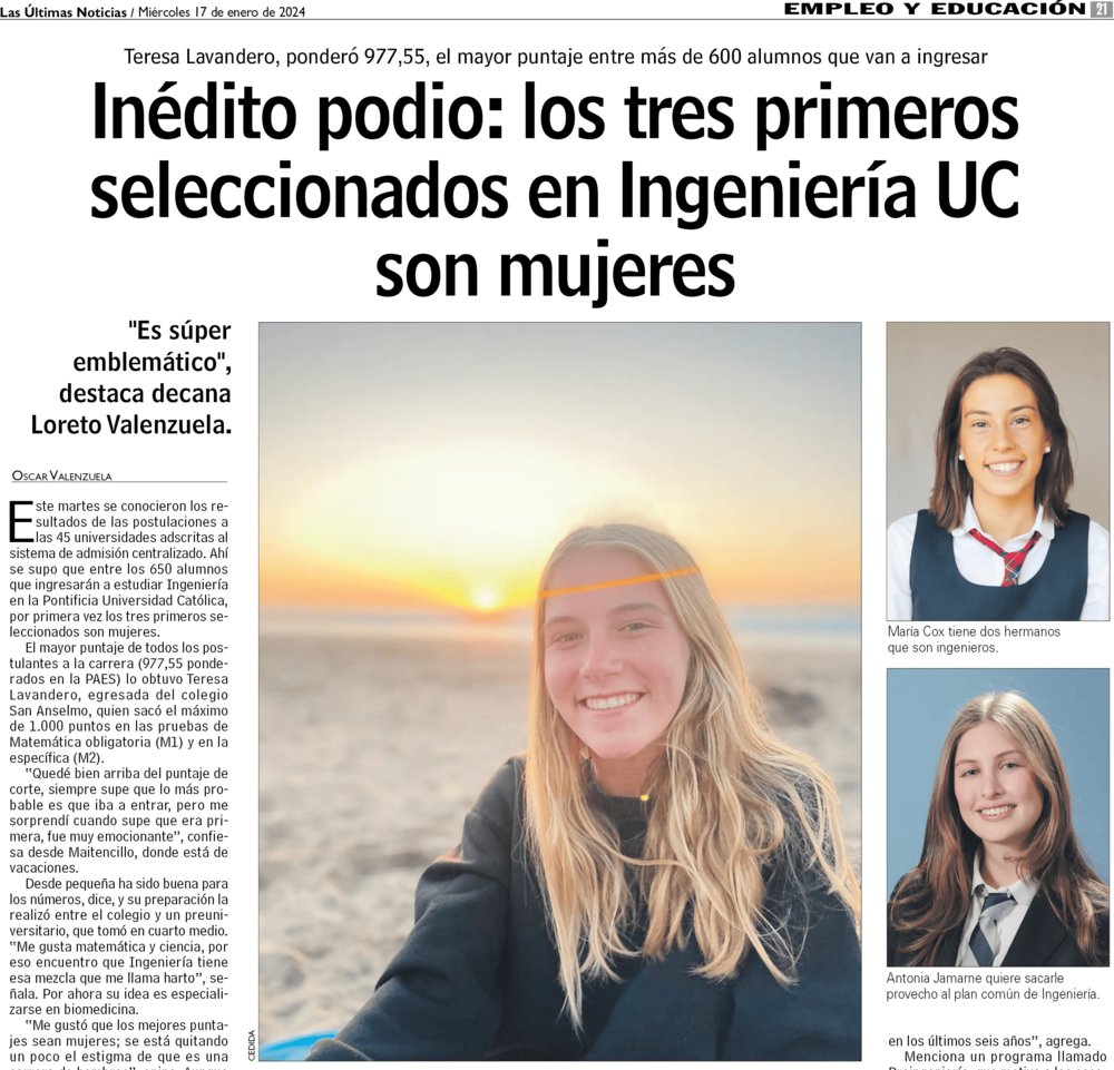 iHEALTHMilenio's tweet photo. 👩‍💻🎉 Uno de los compromisos en iHEALTH es con la igualdad de género, por lo que hoy celebramos esta noticia y esperamos que se sigan abriendo puertas para integrar a más mujeres en disciplinas STEM.
 
https://t.co/ch38xst9vn

#STEM #WomenInTech #WomenInScience #WomenInEngineer https://t.co/Ocn5gkhszP