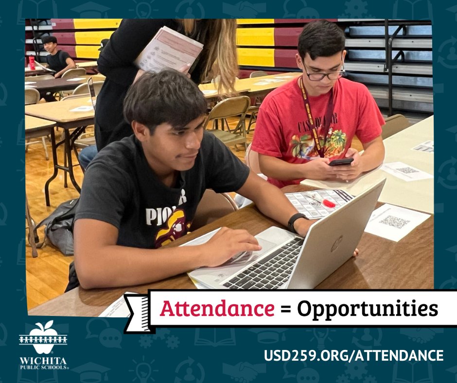 EastHighAces's tweet image. 🏆 Every day in school is a step closer to being Future Ready! Let’s celebrate the power of showing up! ➡️ If you have questions about your students’ attendance, ☎️call us! #WPSFutureReady