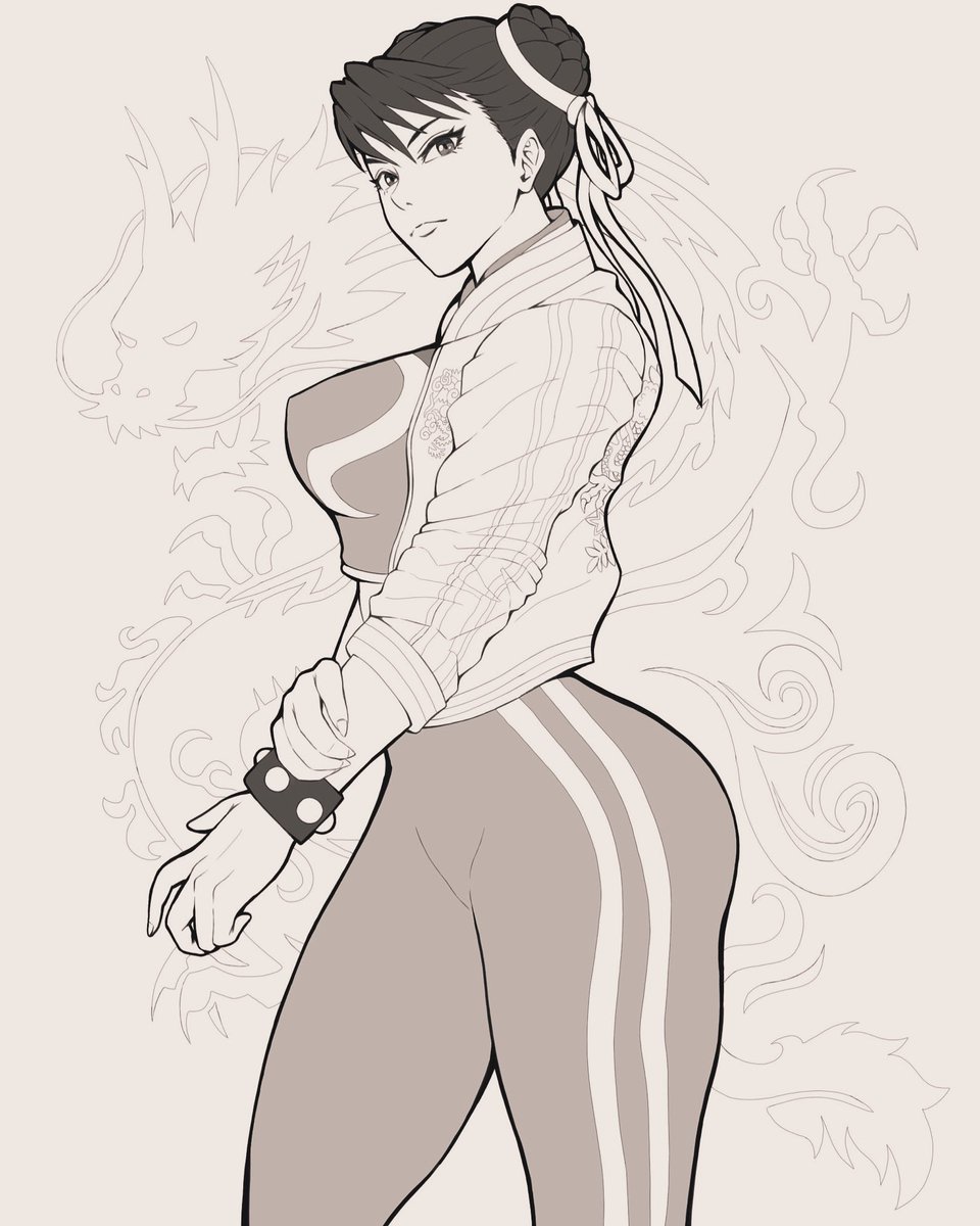 春麗 #春麗 #ストリートファイター #カプコン #CAPCOM #StreetFighter #イラスト #絵