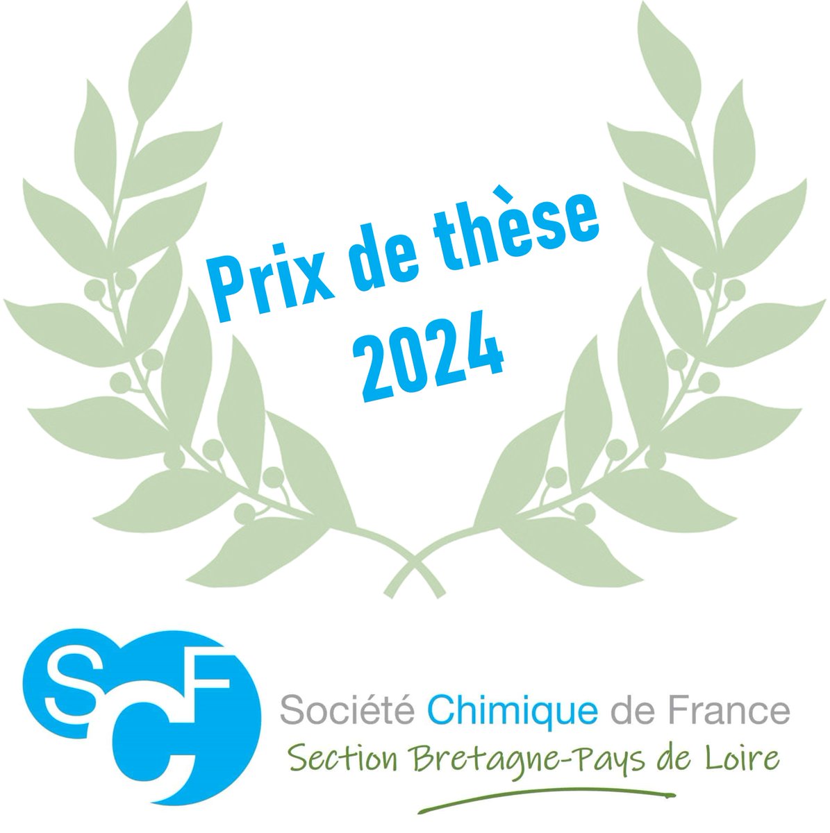 Les candidatures aux Prix de Thèse SCF-BPL 2024 pour les docteurs ayant soutenu en 2023 sont ouvertes! toutes les infos ici : tinyurl.com/ym25v44s