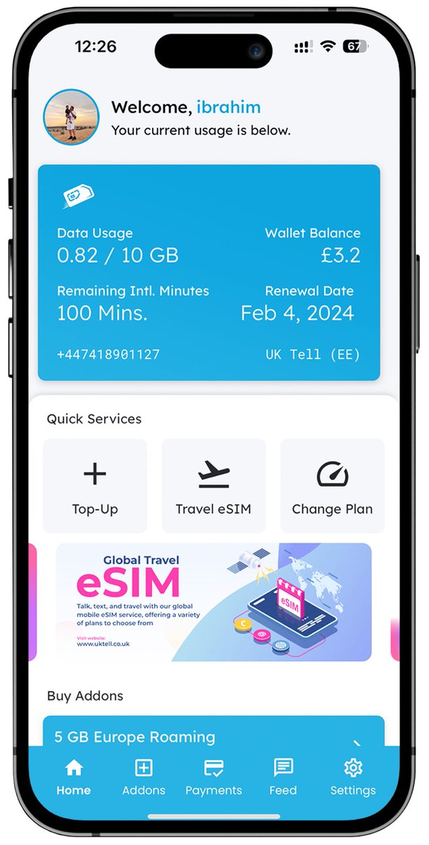 uktell1's tweet photo. Unleash the power of connectivity in your palm! 🚀 Download the UK TELL app on App Store & Play Store now! 📲 Seamlessly explore exclusive offers and elevate your mobile experience. Your world, your way! #UKTELLApp #MobileRevolution #ConnectivityUnleashed
@ibrahimdobashi https://t.co/ot6RY2w6hC