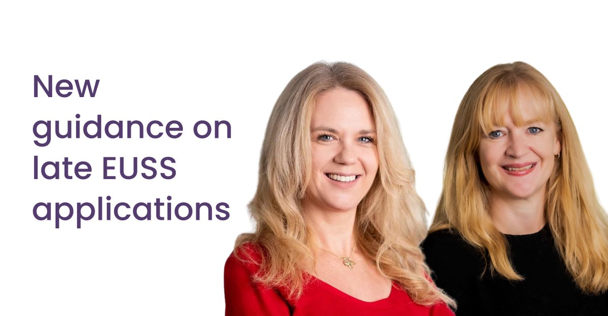 BindmansIm's tweet photo. In our latest blog, we discuss new guidance published by the Home Office regarding late applications to the EU Settlement Scheme (EUSS) by long-term UK residents holding permanent residence documents.

Find out more:
https://t.co/qI4e9AZNA2 https://t.co/6QXKLHTvhT