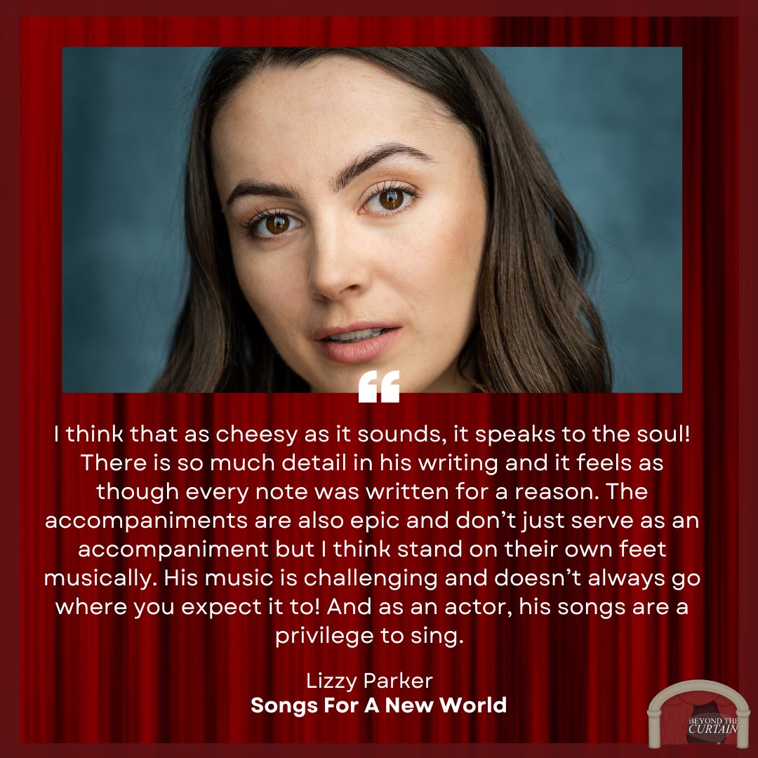 “I hope that audiences will come away feeling comforted and like they’re not alone”

Lizzy Parker chats about Songs For A New World which plays at <a href="/GatehouseLondon/">Upstairs At The Gatehouse</a> from 3rd Feb - 3rd March.

beyondthecurtain.co.uk/2024/01/lizzy-…