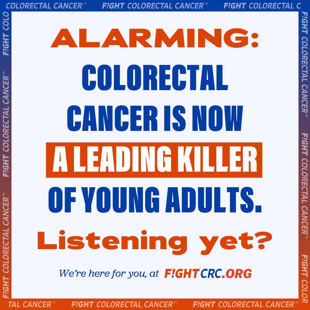 Fight Colorectal Cancer tweet media