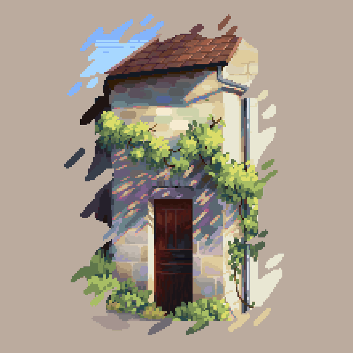 Pixel art Color Caricature from a while back