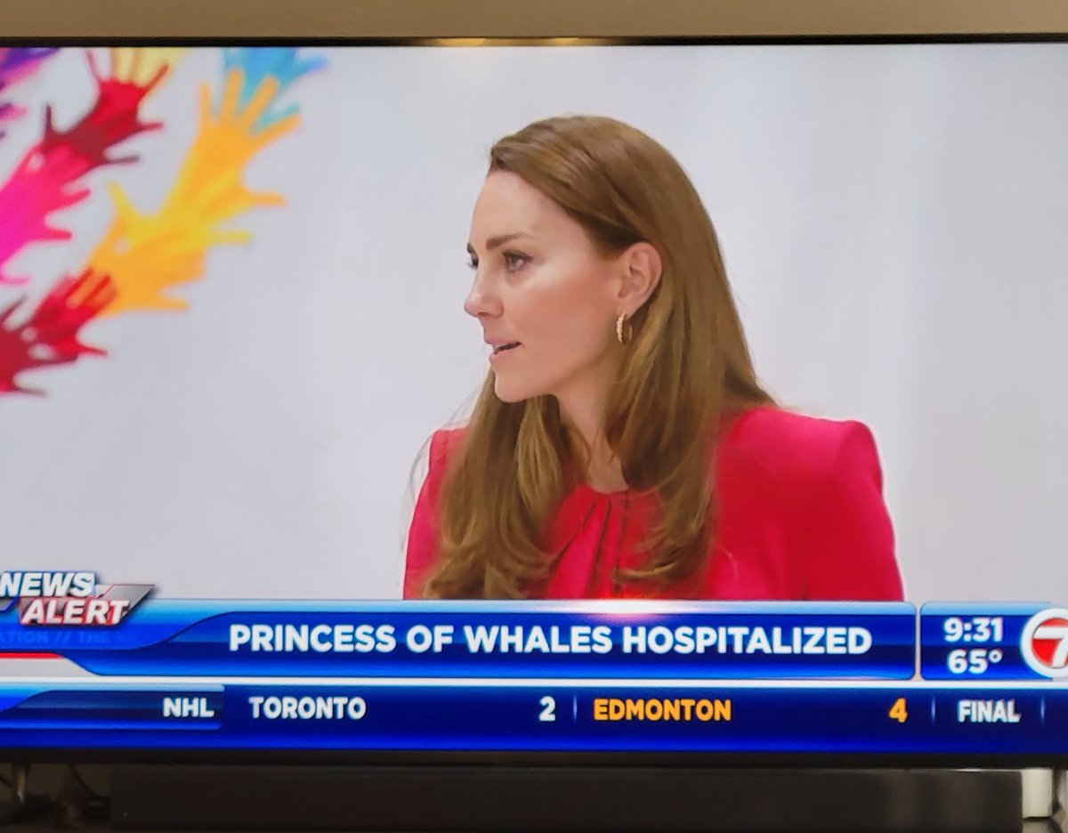 The local Fox affiliate in Miami is supportive of whales.
So nice. 🥹
#Fox #Fox7Miami #Channel7Fox
#PrincessofWales 
#PrincessofWhales