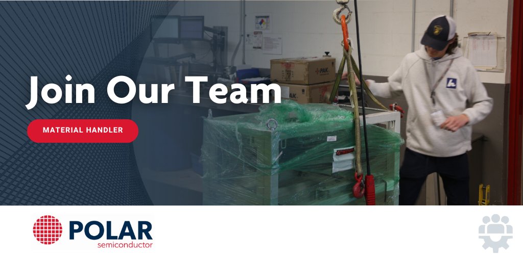 Ready to be a crucial part of our Shipping & Receiving team? 📦

If you're skilled in logistics and thrive in a fast-paced environment, this could be a great fit! polarsemi.wd5.myworkdayjobs.com/en-US/Polar/de…

#shippingandreceiving #materialhandler #shippingjobs #TwinCitiesJobs #BloomingtonMN