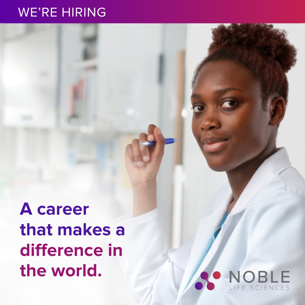 We're expanding our team and currently hiring! Visit our careers page for available positions and application details: ow.ly/TAL750QrwNw

#careers #hiringnow #veterinarytechnician #vettech #nowhiring #lifesciencesjobs #biotechindustry #lifesciences #biotechjobs