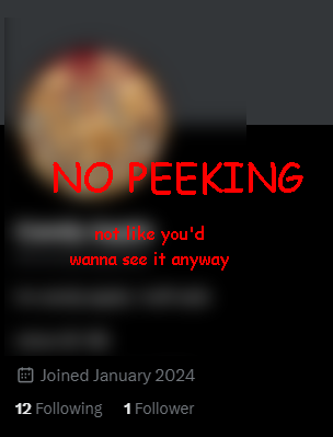 stuff_jan's tweet image. ok fuck this im doing the same thing loogi did
im making a second alt account for some peace and quiet B')