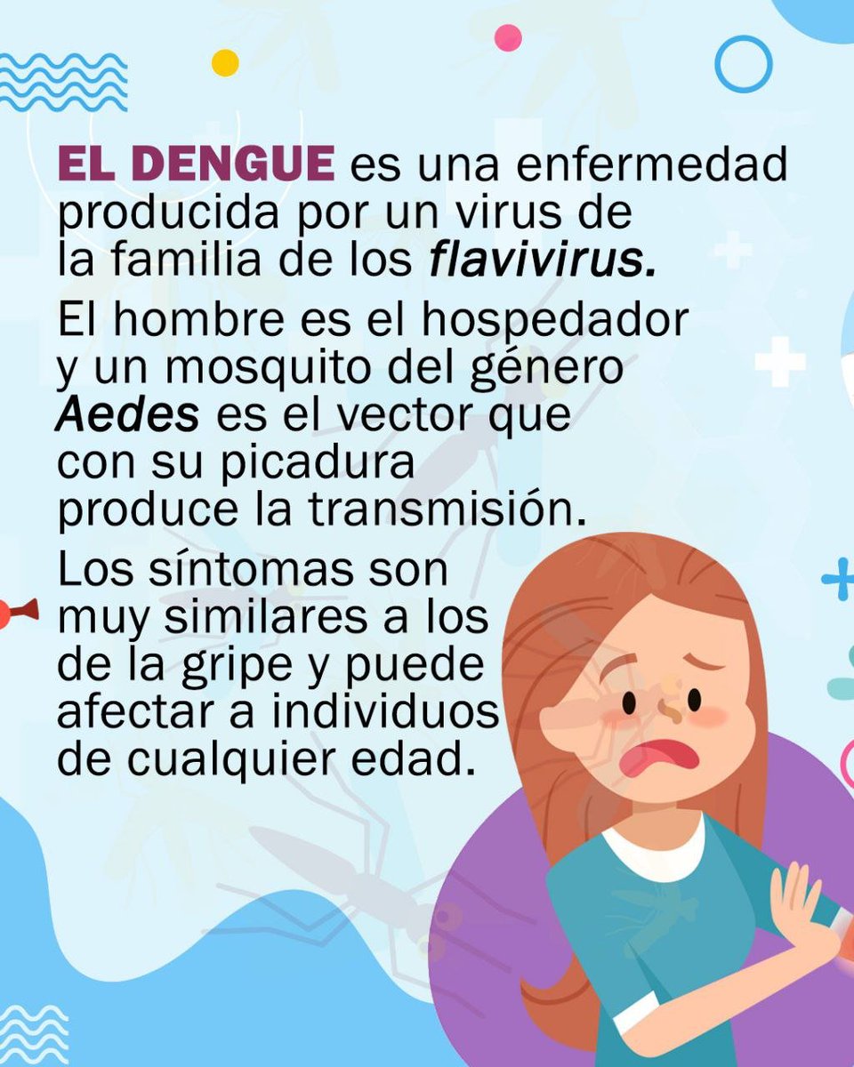 📢#LaPrevenciónEsLaClave|| 'El dengue es una enfermedad viral transmitida por mosquitos que puede causar síntomas graves. ¡Protege a tu familia eliminando los criaderos de mosquitos y usando repelente! Juntos podemos prevenir el dengue #Salud #AvanzamosParaVencer