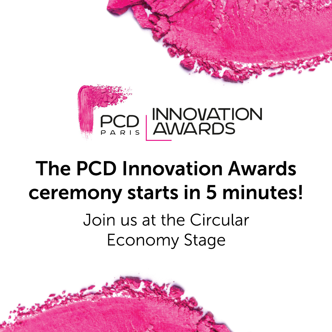 The PCD Innovation Awards ceremony is just 5 minutes away! Head down to the Circular Economy Stage to celebrate this years winners in beauty packaging 💄. 

#ppw #parispackagingweek #adfparis #pcdparis #pldparis #packagingpremière #skincare #beauty #health #brandidentity