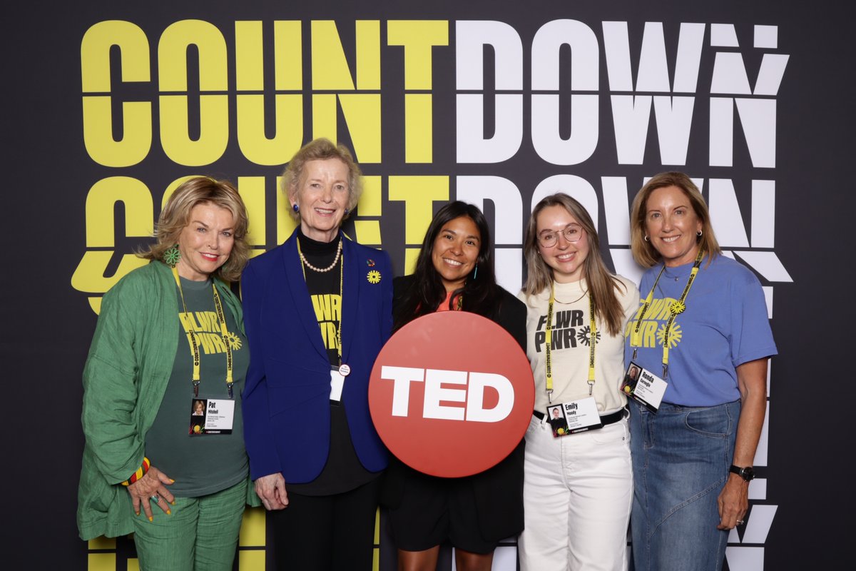Proud partners of @TEDCountdown, who champion solutions to the climate crisis. Project Dandelion seeded Dandelions at TED Countdown 2023 through our Discovery Session: When Women Lead, Action Follows.

#projectdandelion #TEDCountdown