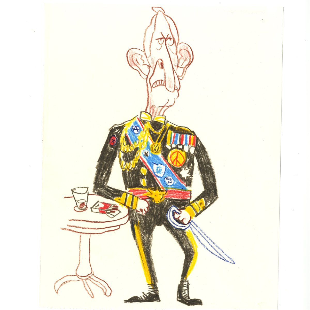 Where's my £8 Million? #KingCharlesPortrait #pencilsketch #doodle #NotMyKing