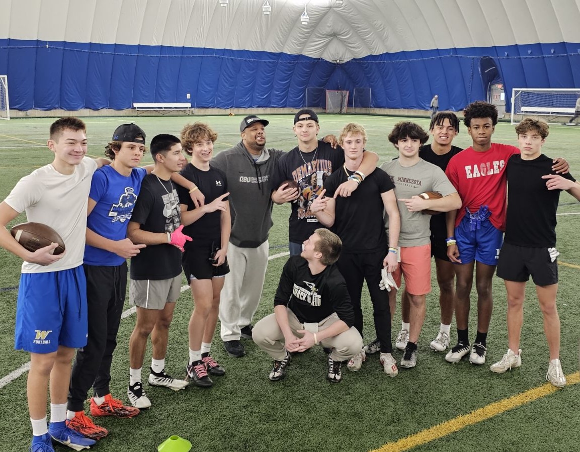 1.15.24 Much appreciated WR/QB time with @QuarterbackUniv @CadenGutzmer @OwenEgge2026 @Nickkinsey2026