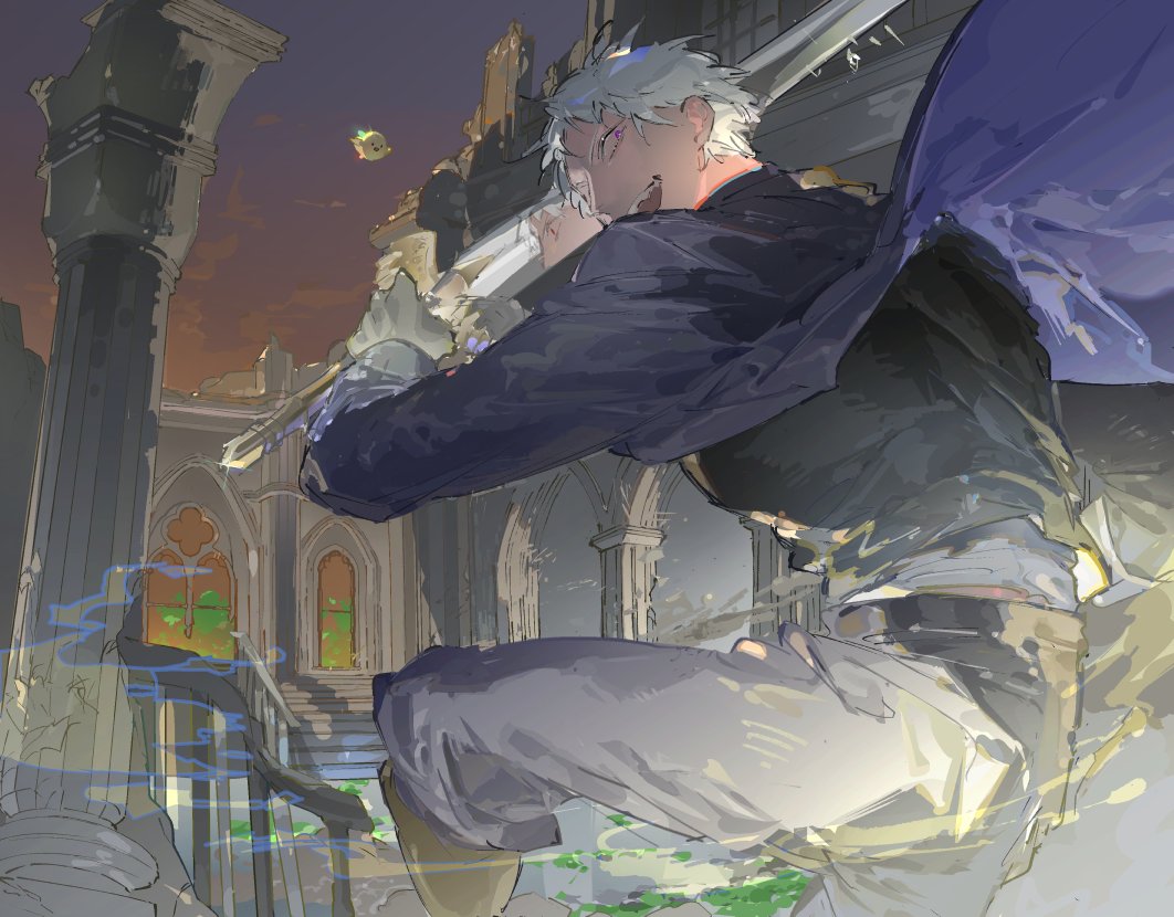 残光
#普憫生誕祭2024 #ギルベルト生誕祭2024
ぷーちゃん、おめでとう！