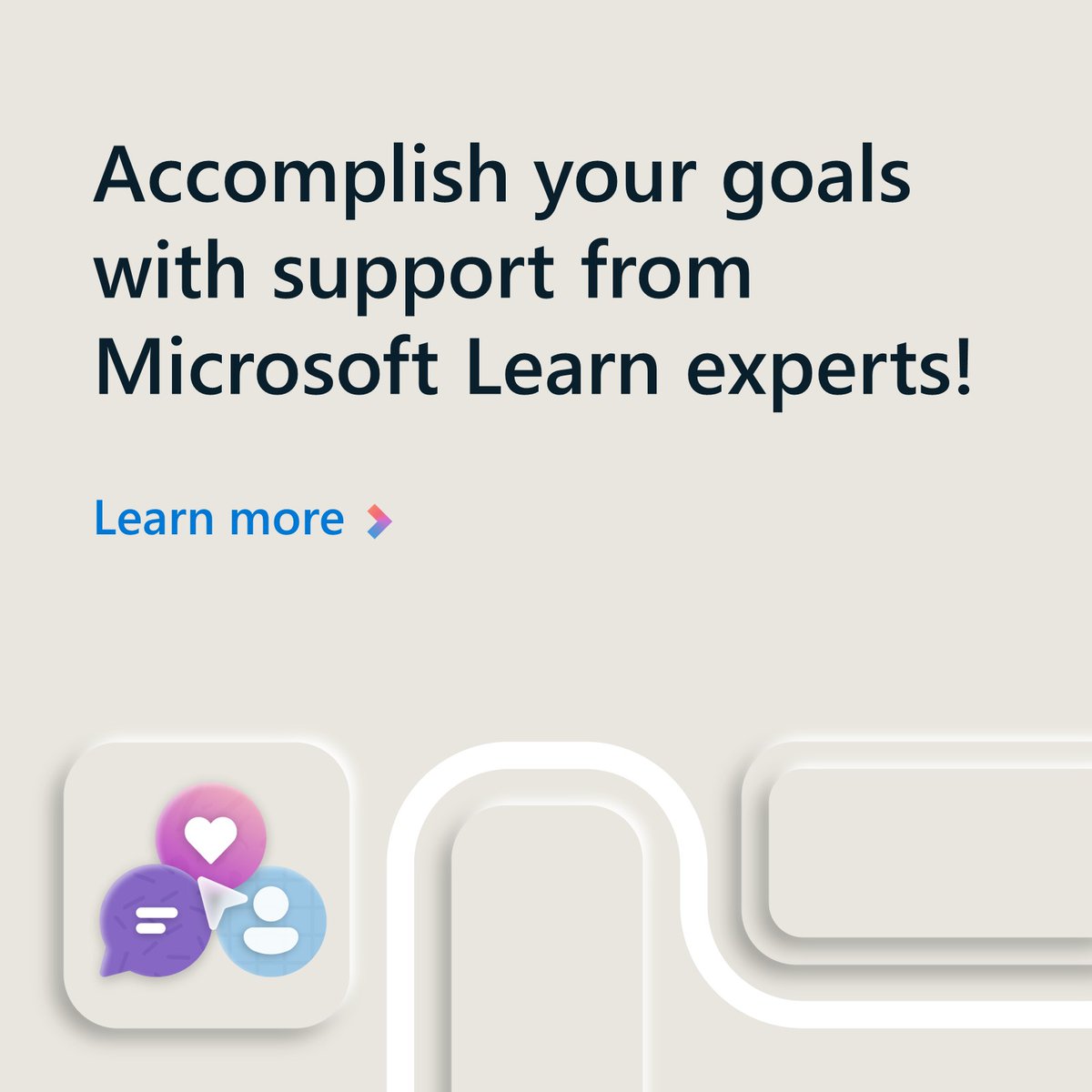 Don't give up on the goals you set at the beginning of the month. 😅 Instead, get a kick-start with help from our Microsoft Learn experts. ✨ Explore topic-specific learning rooms and begin your journey: msft.it/6015iqci7