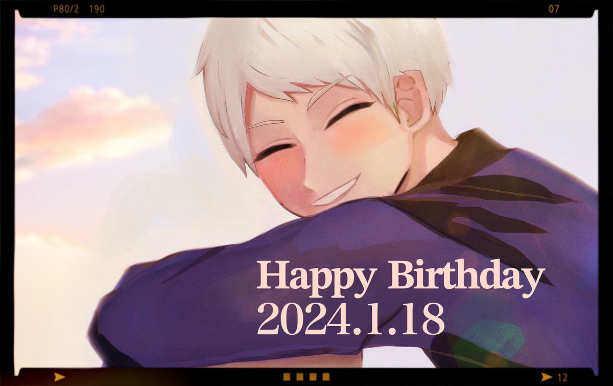 moi__km's tweet photo. 🎊💗Happy  birthday💝🎂
 #普憫誕生祭2024
 #ギルベルト生誕祭2024 https://t.co/4U4cON0Xm1