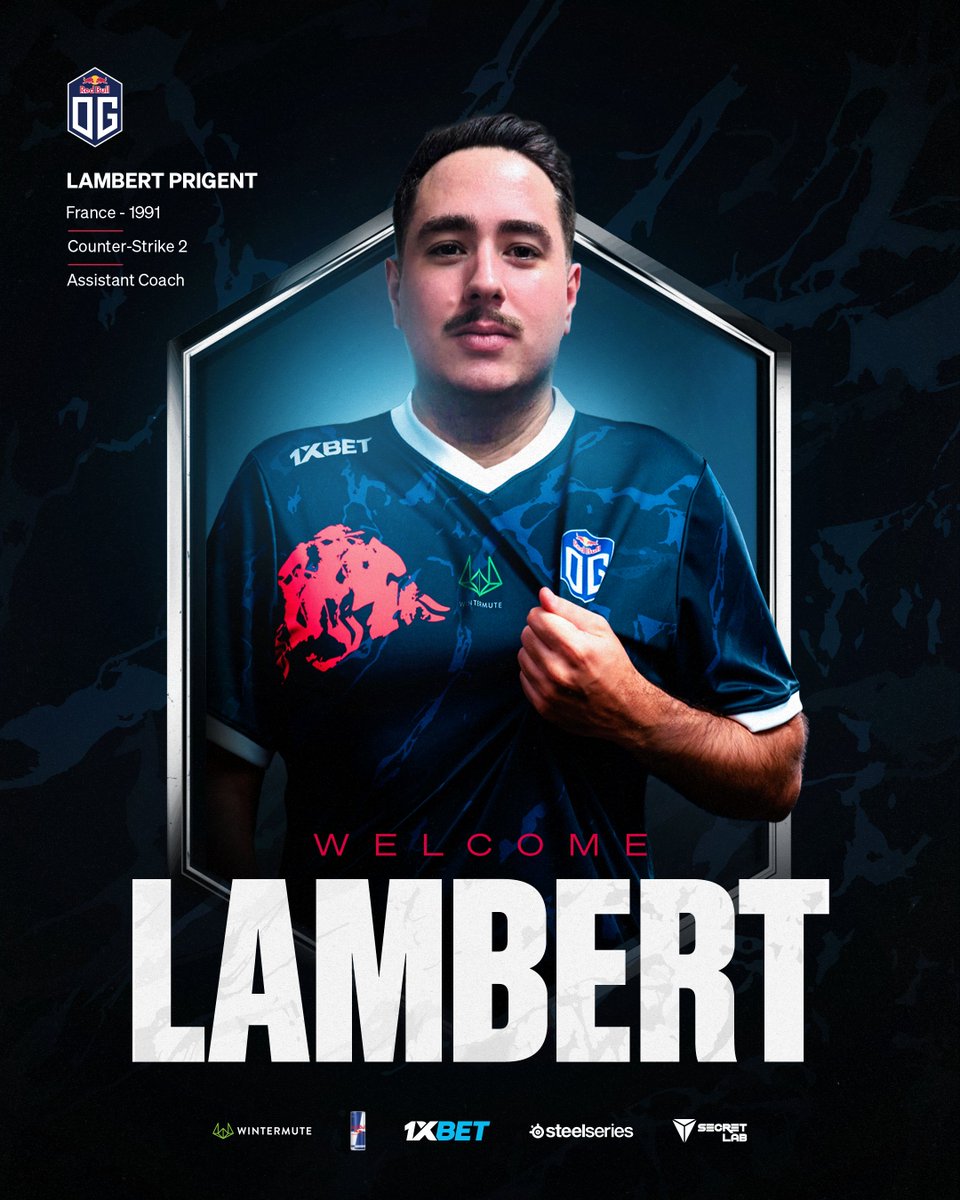 It's time to bring a little touche à la française to our roster! We are glad to welcome @Lambertcsgo as our new Assistant Coach for the upcoming season. #DreamOG