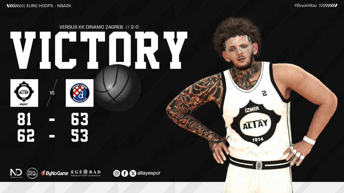 Altay Esports Debut ✅
2 games 2 wins ✅
Our boys nailed the 110th anniversary day of Altay! 🖤🤍

Altay Espor ile ilk maç ✅
2 maç 2 galibiyet ✅
Takımımız, Altay'ın 110'uncu kuruluş yıldönümüne damga vurdu! 🖤🤍