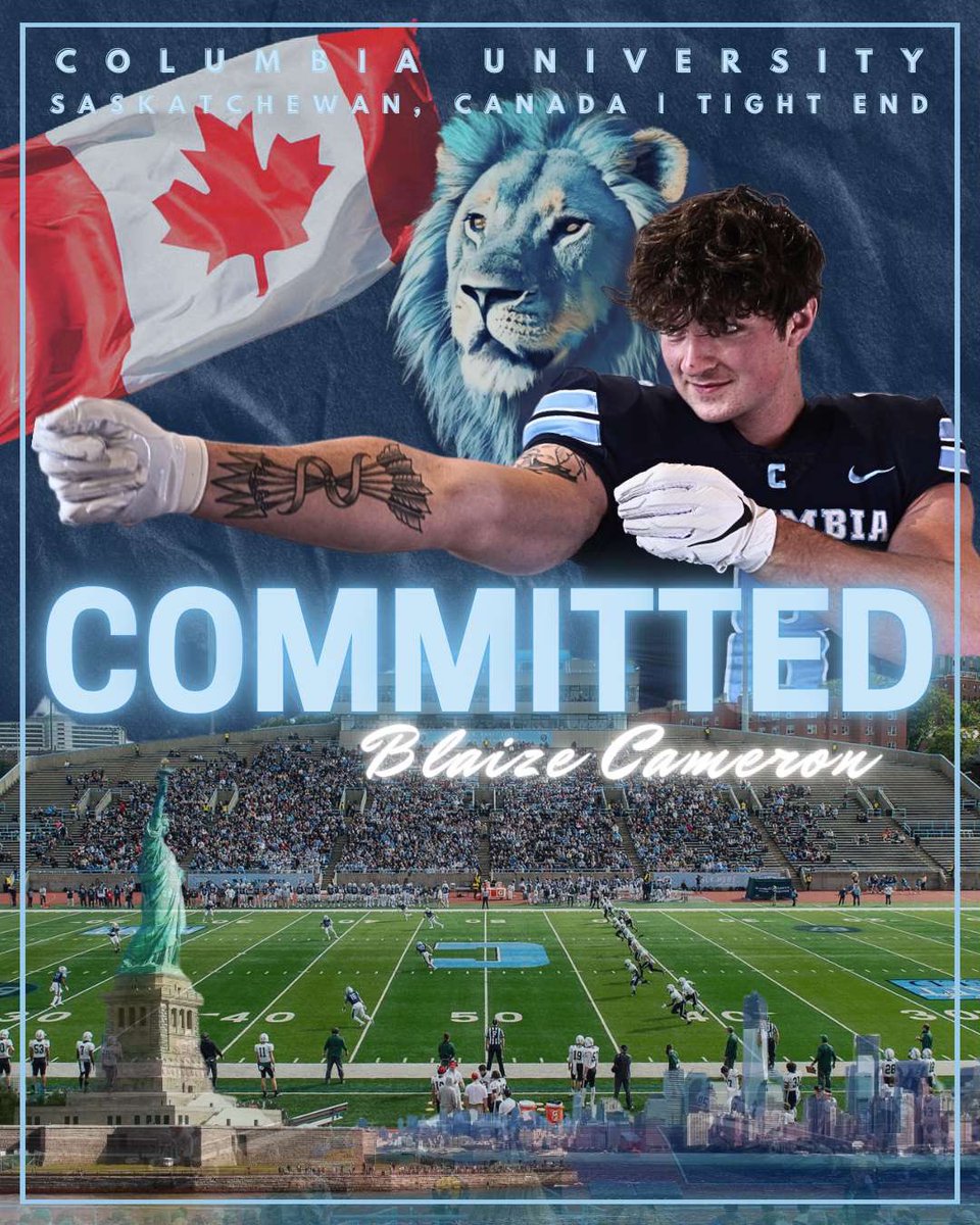 Blaize Cameron (@blaizecameron8) on Twitter photo Let’s get this thing going 1000% COMMITTED #RoarLionRoar <a href="/CULionsFB/">Columbia Football</a> <a href="/Coach_Poppe/">Jonathan Poppe</a> <a href="/Coach_Batti/">Chris Batti</a> <a href="/SSmith_II/">Coach Seitu</a> <a href="/Flightclub1/">Flight Club Academy</a> <a href="/coach_spinnato/">Coach Spinnato</a> Let’s get this thing going 1000% COMMITTED #RoarLionRoar <a href="/CULionsFB/">Columbia Football</a> <a href="/Coach_Poppe/">Jonathan Poppe</a> <a href="/Coach_Batti/">Chris Batti</a> <a href="/SSmith_II/">Coach Seitu</a> <a href="/Flightclub1/">Flight Club Academy</a> <a href="/coach_spinnato/">Coach Spinnato</a>