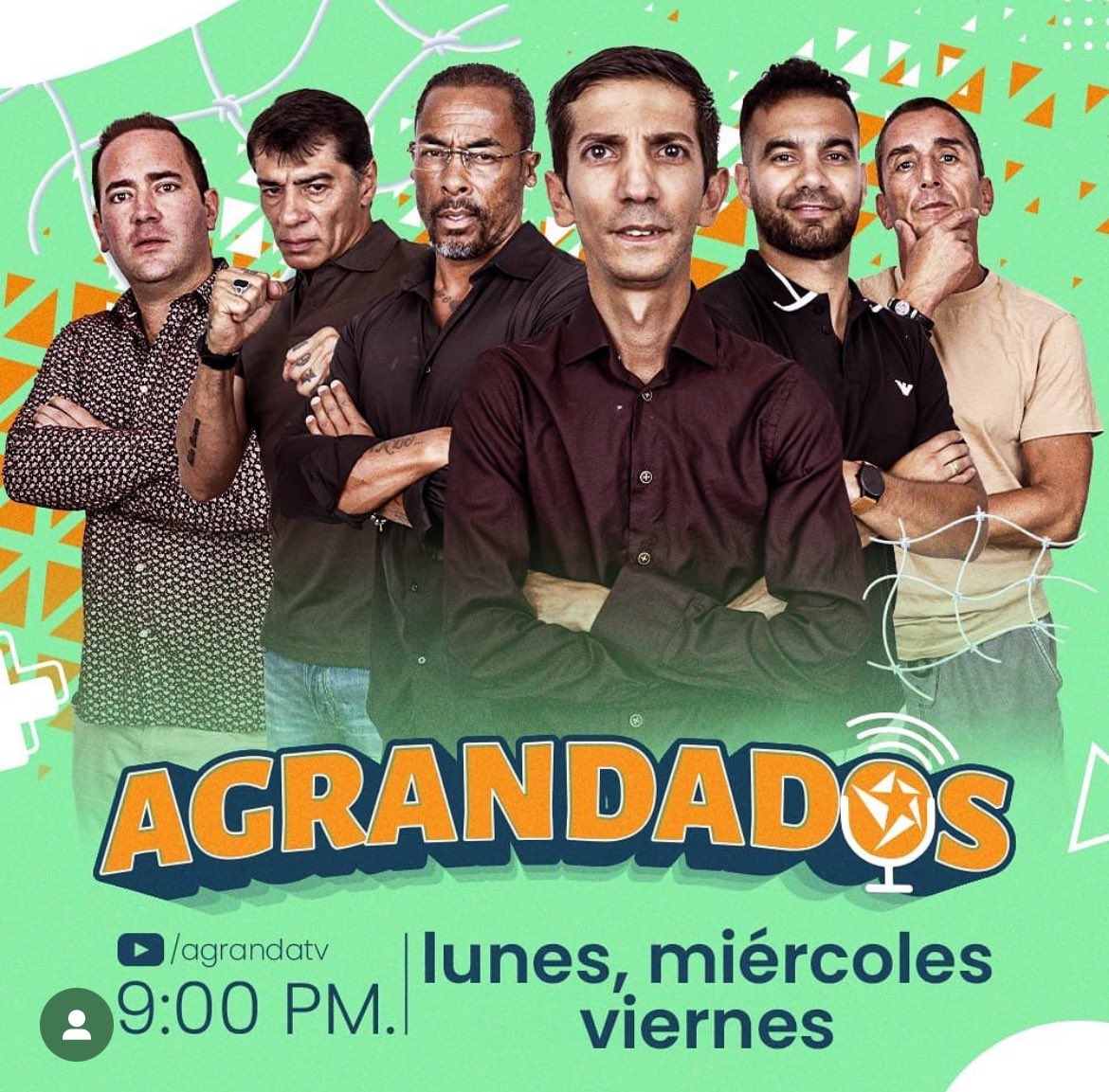 lcarrillopinto's tweet photo. El crack Giancarlo Granda se va con todo en digital para hacerle la competencia a #APresiòn y lanza desde este lunes #Agrandados, un espacio de debate con Maxi Mendaña, Percy Olivares, Pancho Pizarro, Paolo Maldonado y Javier Sáenz. Estaremos atentos a esta nueva propuesta. El ganador: la audiencia, que tiene más opciones de entretenimiento deportivo en formato digital.