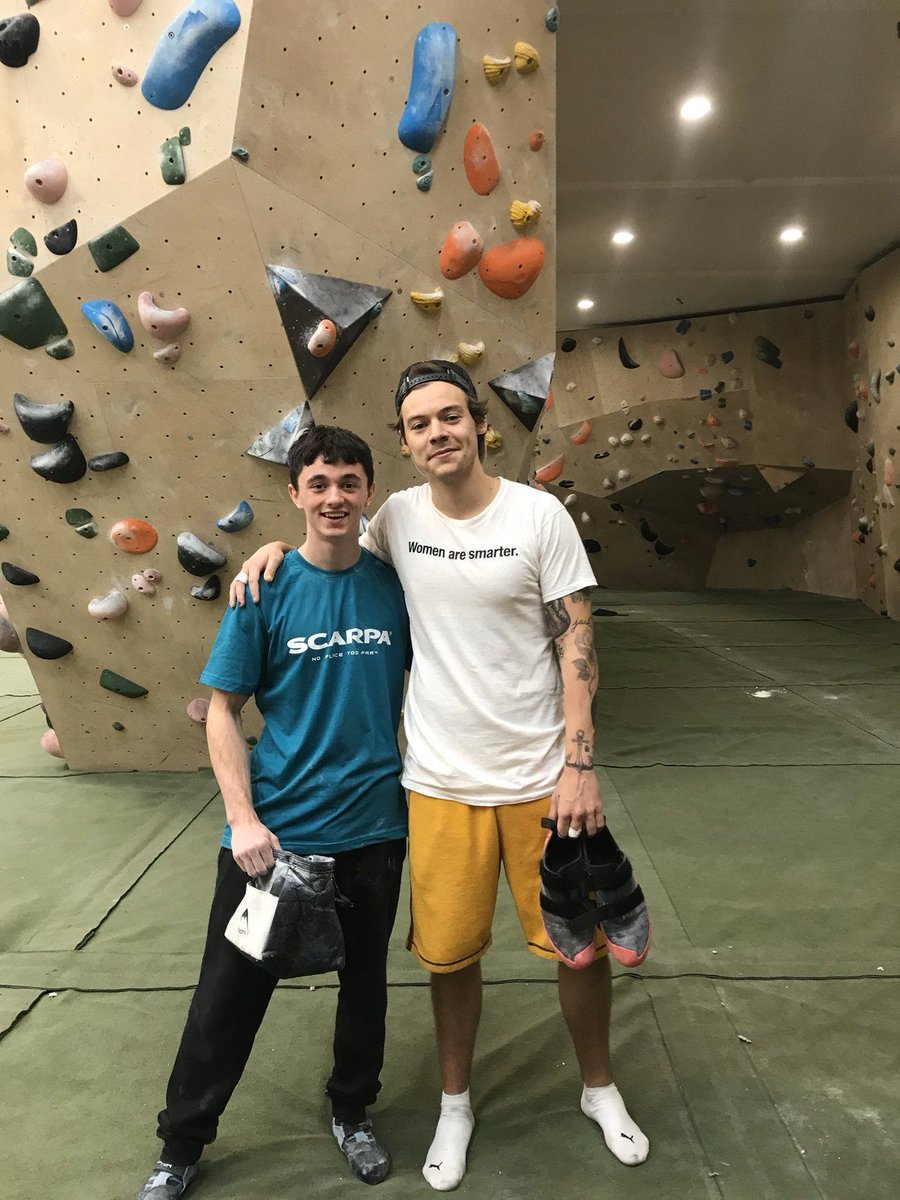 Jennyvscott's tweet photo. Going gaga for climbing! Harry Styles, Florence Pugh, Zac Efron, Lady Gaga &amp; Jared Leto are all climbing fans.
 
A great workout, mental challenge &amp; social scene, no wonder it's growing by 15-20% each year. 

MEDIA- DM if you fancy giving it a go.
#prrequest #journorequest https://t.co/N47DYMLsD2