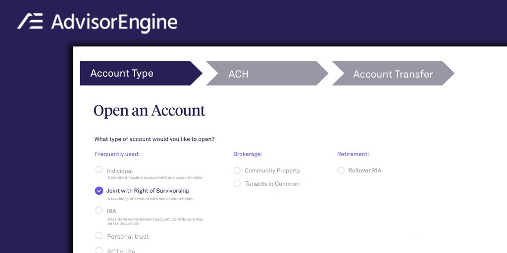 🚨 Just announced! <a href="/AdvisorEngine/">AdvisorEngine</a>  has deepened its integration with <a href="/Schwab4RIAs/">Schwab4RIAs</a> to help advisors achieve greater operational efficiency and deliver a delightful client experience.

Latest enhancements include 👇